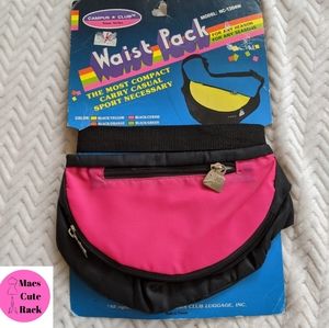 Vintage 80s Fanny Pack / Waist Pack